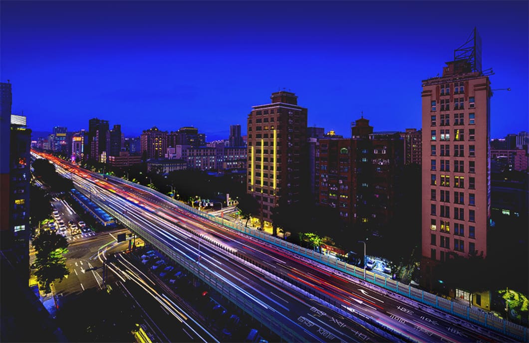 建國高架橋 實景圖